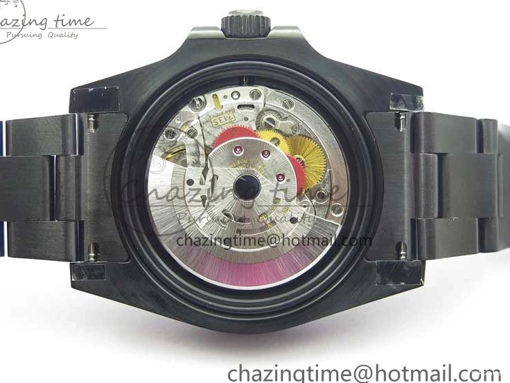 Steel V6F VS3135 1:1 V2 904L DLC Edition Submariner Black 116610 Blacken Best 0519